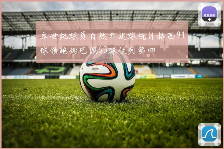 本世纪球员自然年进球统计梅西91球领跑姆巴佩63球位列第四